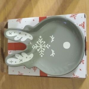 Temp-Tations Reindeer Spoon Rest NIB